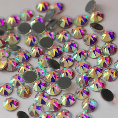 China Glass Rhinestone 2088 ab Clear Crystal Hotfix Rhinestones Flatback Stones Flatback Top Quality Ready Ship for sale