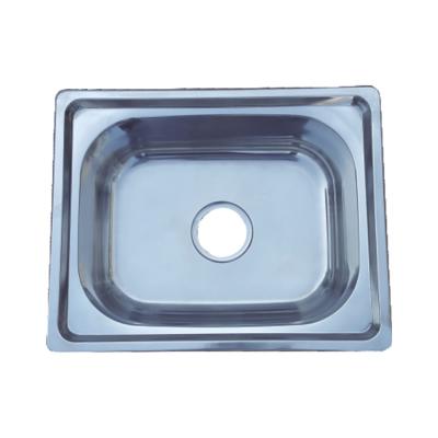 China Without Faucet Hot Sale Export to Africa 5338 Snowflake Electroplate SUS201 Small Kitchen Sink Stainless Sinks for sale