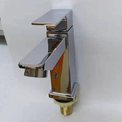 China Modern Lavatory Commercial Bathroom Tap Washbasin Cheap Price Zinc Alloy Faucet Single Cold Water pegler taps for sale