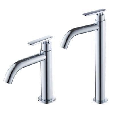 China Modern Made in China Water Tap ss Kran Bathroom Sink Faucet Pillar Tap Good Price Washing Tap for Face Washing for sale