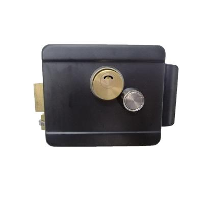 China Wooden Master Cylinder Double Door VIANS Electronic Door Lock With Key Access Intelligent Control System 12V for sale