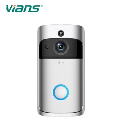 China Smart Wireless Video Doorbell Camera APP Support WiFi Video Intercom With Night Vision Home Security Camera for sale