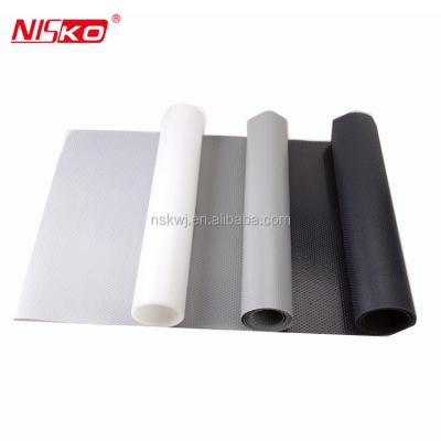 China Durable PVC Cabinet Roll Mat Anti Slip Drawer Pad , Table Shelf Protector Mat for sale