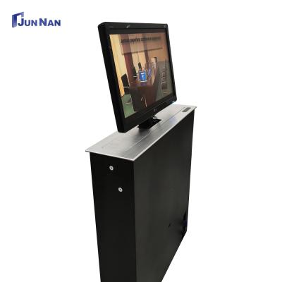 China Hot Selling Presentation LCD 19 Monitor Motorized Smart Push Up Aluminum Alloy Sound Audio Visual Project And Conference System for sale