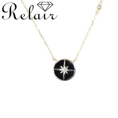 China New CLASSIC Collection 925 Sterling Silver Necklace Compass Necklace For Christmas Gift for sale