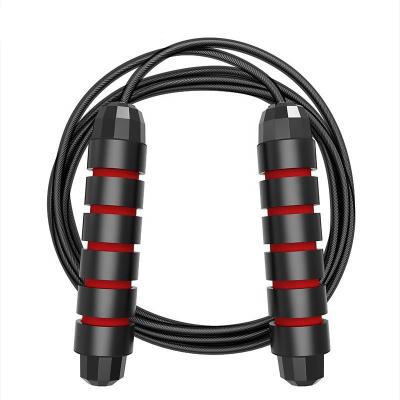 China Custom Weighted Adjustable Height And Steel Wire Weight Jump Rope With Long Handle For Kids Jumping Speed ​​Exercise for sale