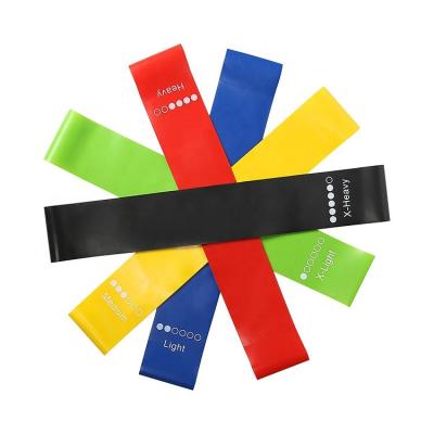 China Gym Sport Elastic Yoga Bands Natural Latex Exercise Gym For Physiotherapy Long Stretching Resistance Fitness Bands 600*50 for sale