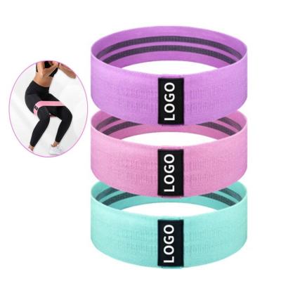 China High Elastic Strength Fitness Hip Cloth Resistance Band Set For Yoga Resistance-Bands Adjustable for sale