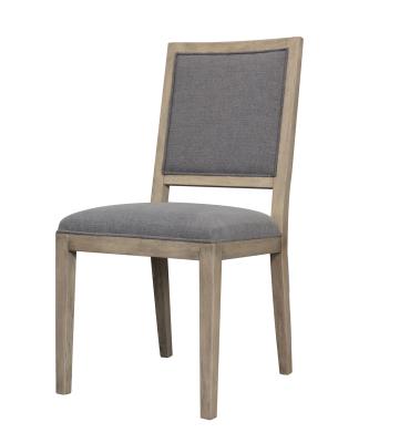 China Modern best selling solid wood fabric upholstered dining chair elegent dining chairs for sale