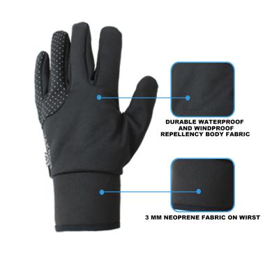 China Non Slip Winter Waterproof Windproof Ski Motorcycle Battery Rechargeable Man Women Skiing Gloves for sale