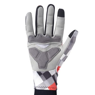 China Men's Bike Riding Cycling Gloves Motorcycles Sports Comfortable Leather Anti-Slip Durable Touch Screen Glove for sale