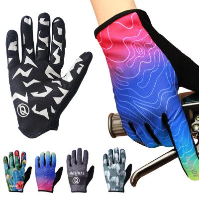 China Non slip Christmas gift finger full winter youth motocross ATV MTB breathable adult bmx bike mountain bike dirt bike gloves for sale