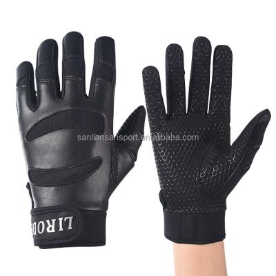 China HOT SALES Fit And Comfortable High Quality Silicone Sheepskin Non-slip Mountain Motorcycle Racing Gloves for sale