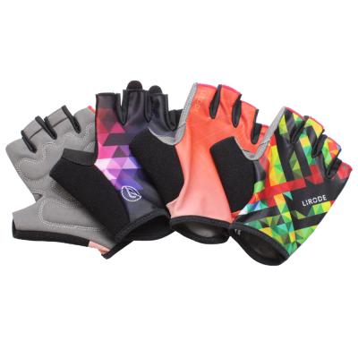 China Protective Fit and Comfortable RUNNING Touch Screen Gel Finger Gloves Gym Bike Bicycle Cycling Riding Gloves for sale