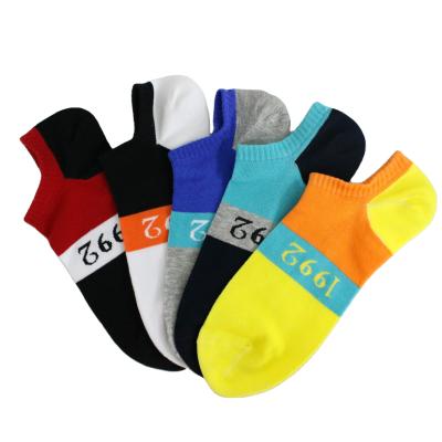 China CLF QUICK DRY men's ship sock non-slip mouth socks custom men's cotton logo silicone invisible shallow sweat-absorbent socks for sale