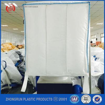 China new pp material fibc flexible intermediate bulk containers bags 4 Loops 500-2000kg Bulk FI for sale