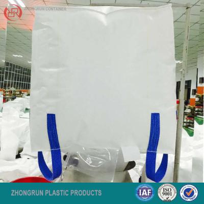 China Industrial bulk bag,polypropylene 1000kg bulk bags,pp big bag packing salt rice sand for sale