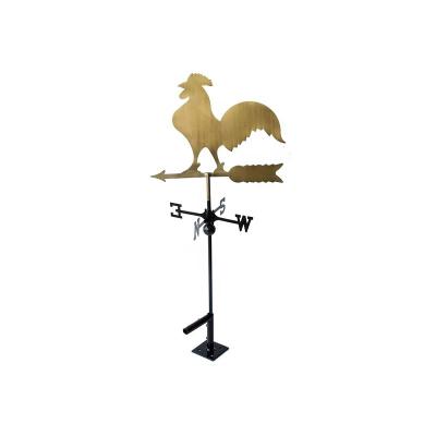 China Water-proof Classic Metal Rooster Weathervane With Adjustable Roof Mount for sale