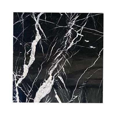 China Modern Wholesale Artificial Marble Sheet Artificial Marble Wall Stone Black Marble Slabs for sale