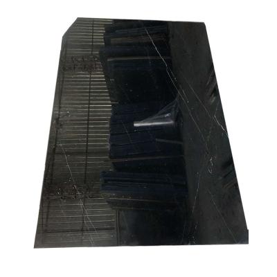 China Modern Premium Stone Exterior Wall Nero Marquina Floor Tiles Natural Marble Slab for sale