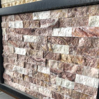 China Modern Hot Selling Slate Stone Panel Modern Exterior Natural Veneer Decorative Stone For Wall Cladding for sale