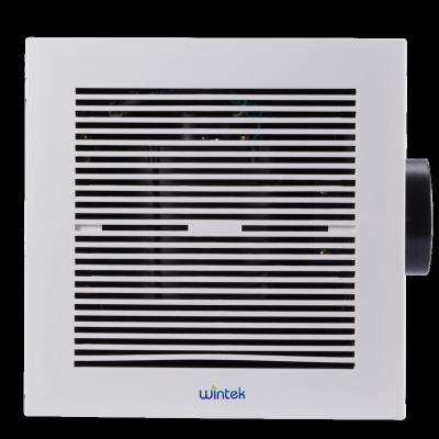 China Advertising company BPT ETL certisfied low sones large 110cfm automatic bathroom duct ventilation fan for sale