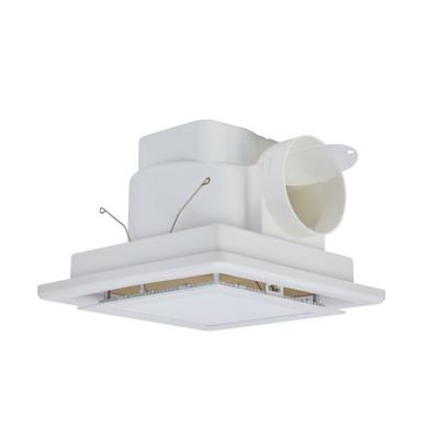 China Advertising company energy saving powerful silent ceiling fan square exhaust fan for kitchen and bathroom for sale