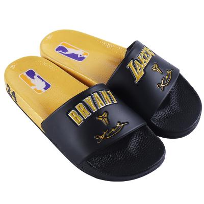 China High quality new fashion trend logo sandals non-slip female brand custom wholesale trendy fashion home plus slippers for sale