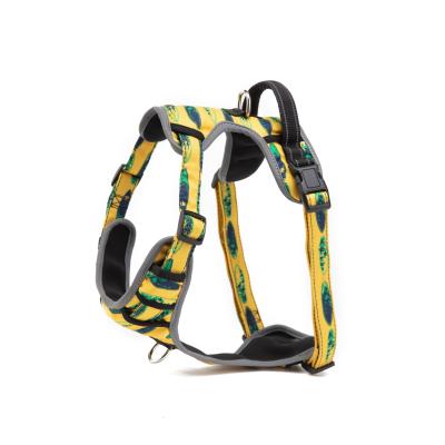 China Amazon's Choice HOT Products Padded Non Pull Step In Reflective Nylon Pet Harness For Small Medium Large Dogs for sale