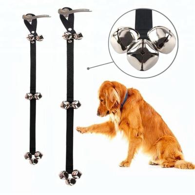 China Viable Dog Doorbells For Dog Training And Housebreaking With Adjustable Door Bell Length for sale