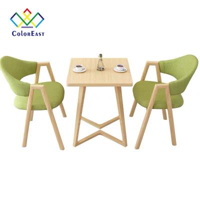 China Adjustable Wholesale Restaurant Furniture Wholesale Furniture Rectangular Color Raw Wooden Coffee Table CECT001 CECT001 for sale