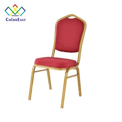 China (Other) Adjustable Sponge Cushion Metal Frame Dining Chair Banquet Chair Wedding Chair CECL004 for sale