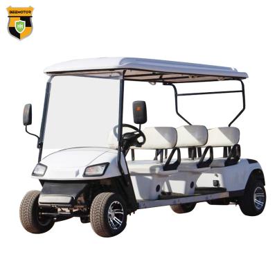 China Good Quality Electric Club Car 6 Seater Mini Golf Carts Electr Golf Cart Price 165-70-R13 for sale