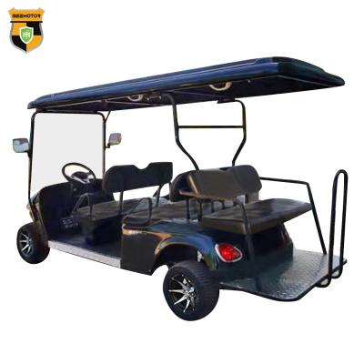 China Good Quality Club Car 6 Seater Electric Golf Cart 6 Seat Quick Seater Mini Golf Carts Electric 165-70-R13 for sale