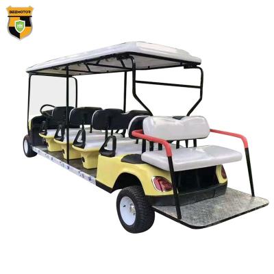 China 48v Electric Battery Car 10 Club Lithium Golf Cart Fast Single Seat Golf Carts On Sale 165-70-R13 for sale