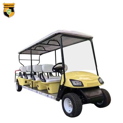 China Factory Direct Sale 10 Seater 48v Golf Cart Battery Lithium Fast Single Seat Golf Cart 165-70-R13 With Errors for sale