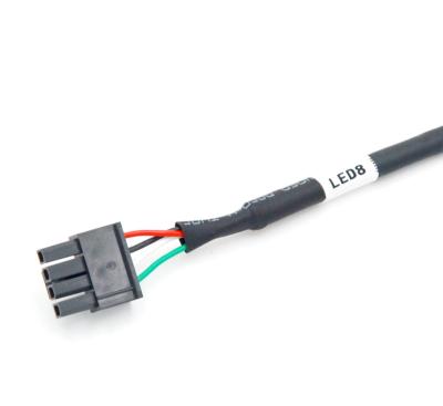 China Custom Electronic Cable 4pin Molex Micro Fit 43645-0400 436450400 Wireharness for sale