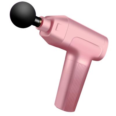 China Electric Body Muscle Massage Gun Neck Fascial Gun For Body Massager Relaxation Fitness Muscle Pain Relief for sale