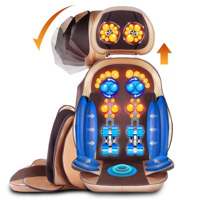 China KANJON Body Cervical Vertebra Massager Neck Waist Shoulder Full Body Full Body Chair Cushion Back Massage Cushion for sale