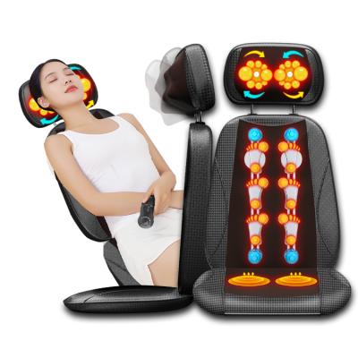 China Body 2022 new for home use electric back massager vibration multifunctional neck pillow body massage cushion for sale