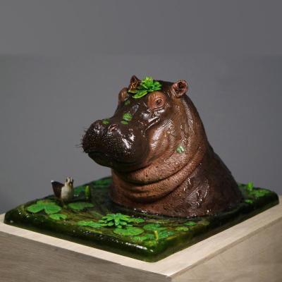 China Custom Hippo Statue from China for sale