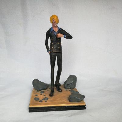 China Original Color Toys Cartoon Toy One Piece Vinsmoke Sanji Action Number Model for sale