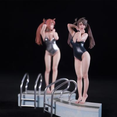 China Cartoon Toy Oem Collectible Figure, Make Custom Japanese Sexy Anime Girl Action Figure 3D Plastic Action Figure Doll for sale