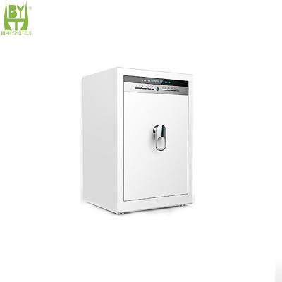 China Sustainable Hotel Desk Smart Password And Fingerprint Lock High Security Safe Box for sale