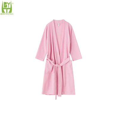 China Breathable Wholesale Soft Sleep Wear Sleepwear Unisex Bathrobe For Hotel Spa for sale