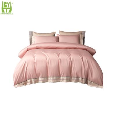 China Anti-static Hot Sales Hotel Bedspread Protective Sheet Luxury 5 Star Bedroom Bedding Set for sale