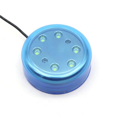 China IP68 LANDSCAPE remote control ac12v 24v rgb 12w waterproof submerse led lamp for swimming pool for sale