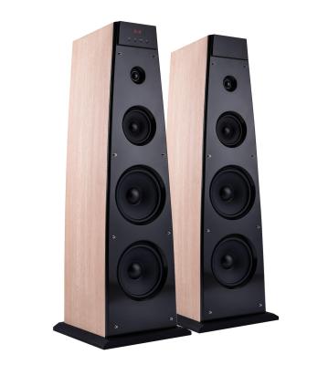 China Active Wireless System 2.0 Hi Fi Smart Wooden Speakers With Full Functions for sale