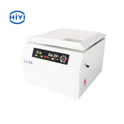 중국 L3-5K Low Speed Refrigerated Centrifuge Vacuum Blood Tube Auto Uncapping Table 5500 Rpm 판매용