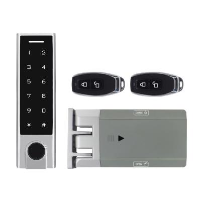 China Secukey 433MHz Wireless Smart Fingerprint Wooden Desktop Metal Kit/Door Door Lock Support Biometric Password,Card,Fingerprint for sale